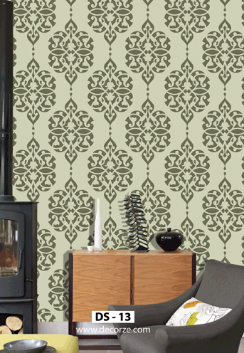Wall art stencils from decorze.com, DS-13 - Decorze