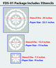 Decorative painting  patterns,FDS-01 - Decorze