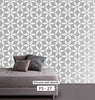 Decorative Flower Wall Stencil