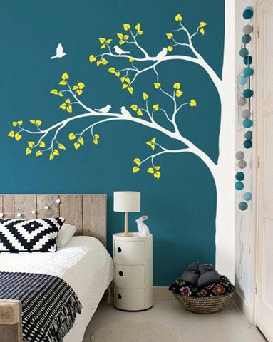 Decorze Side wall Tree Stencil - DWS-118