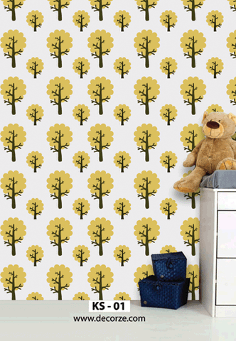 Kids room wall stencils  are easy way to decor your wall, KS-01