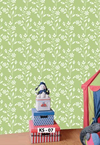 Stencils for kids room design ideas and  pictures, KS-07