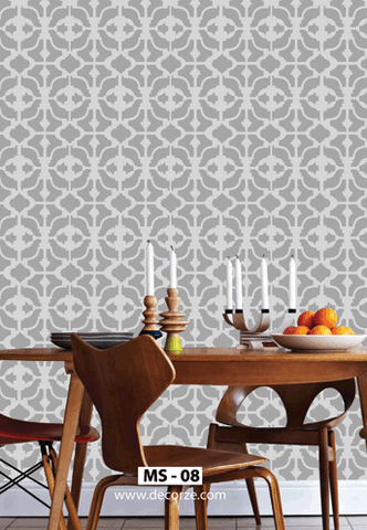 Wall stencils designs & ideas, MS-08