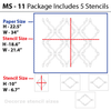 Size image for moroccan stencil