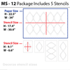 Size image for moroccan stencil