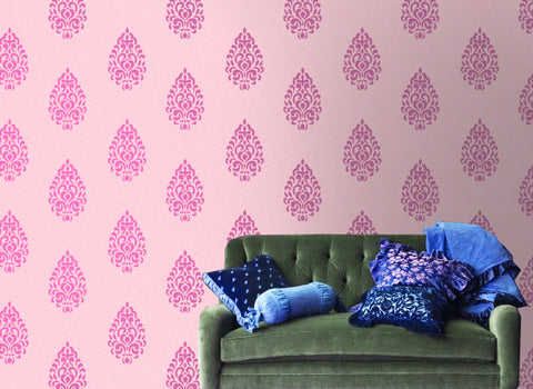 Traditional Motif Stencil