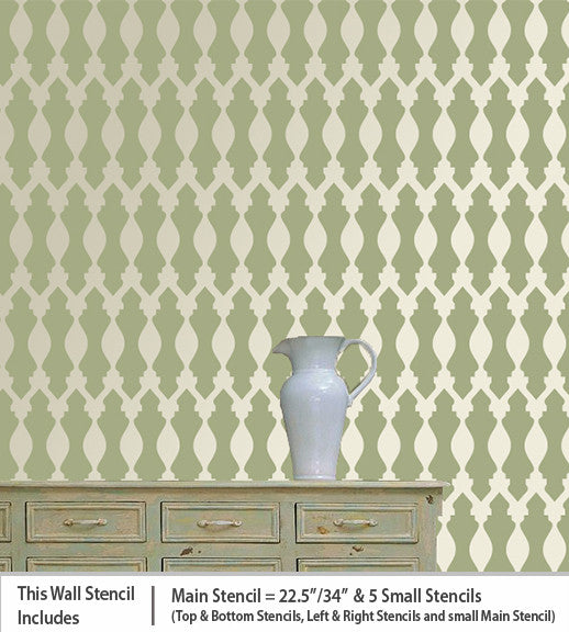 Traditional Stencil for wall painting