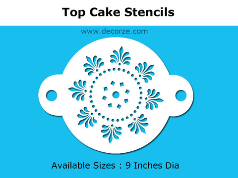 Cake Stencil Designs - decorze.com, CDT - 03