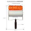 DECORZE Pattern Paint Roller DPR-04 Paint Roller, Design Roller, Texture Paint Roller