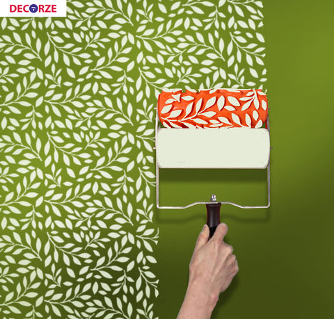 DECORZE Pattern Paint Roller DPR-19, Paint Roller, Design Roller, Texture Paint Roller
