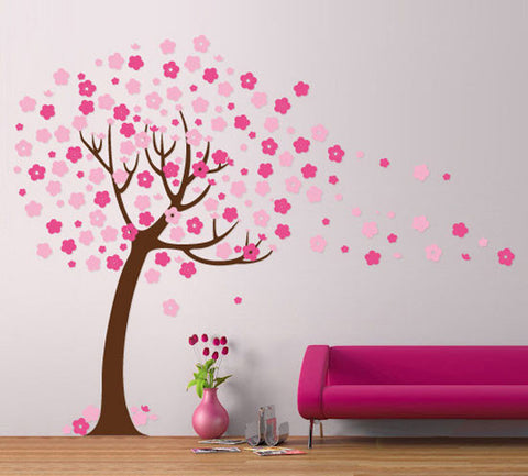 Nursery wall Tree Stencil - 09