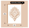 Indian Paisley/Motif Stencil, MWS-30