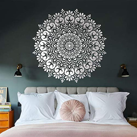 Design In Texture Stencils for Craft and Art Mandala Pattern Stencils (22 X 35 inches, DMA-67)