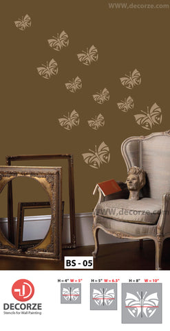 Butterfly  Stencil ideas  BS-05