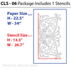 Size image for Ceiling Stencil