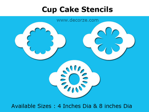 Designer cake stencils-decorze art, CDC-25