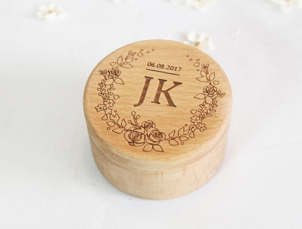 Customize wooden Ring Gift Box Engraved Art | Reusable Wall painting  Stencils