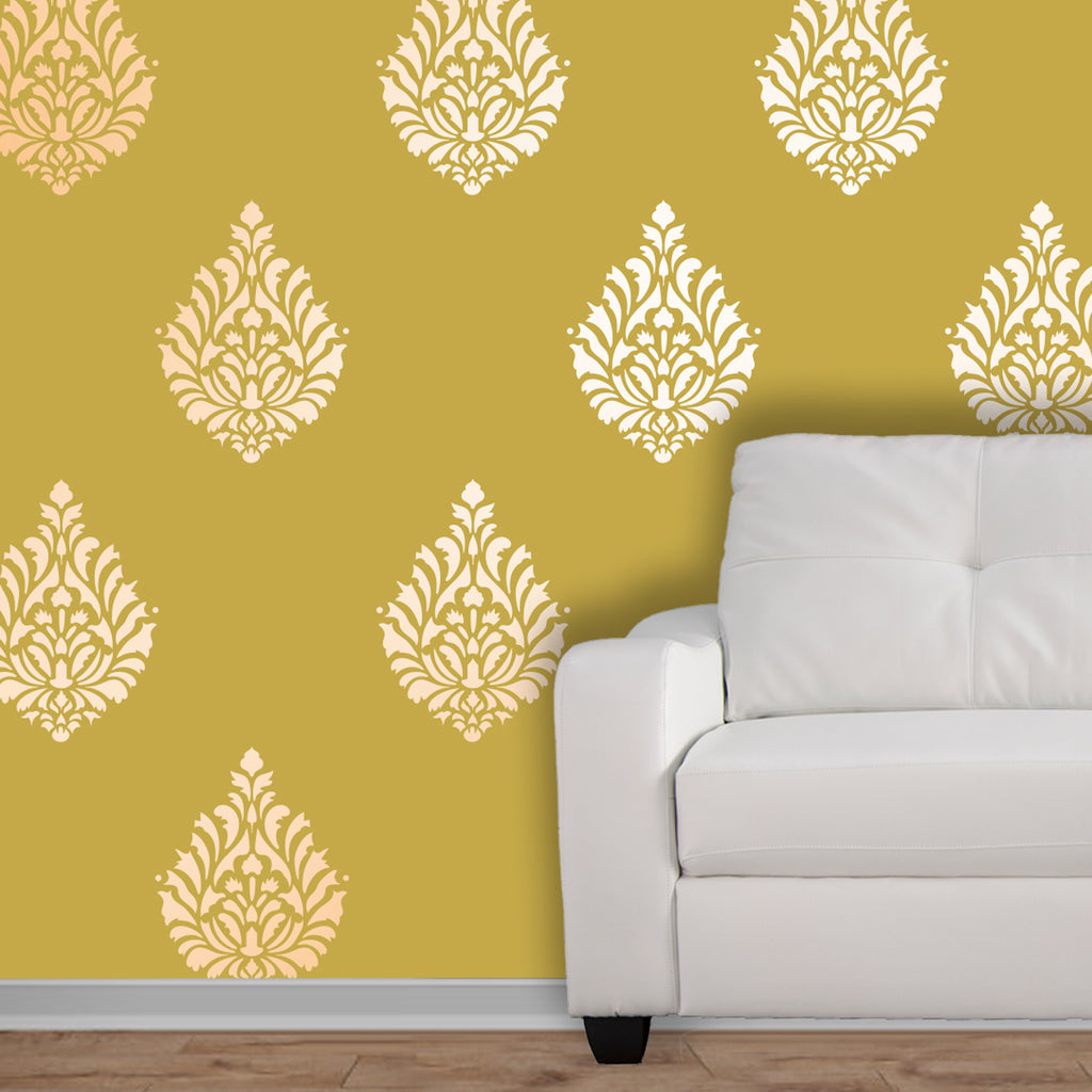 Paisley | Motif | Paisley Pattern | wall stencils | indian designs ...