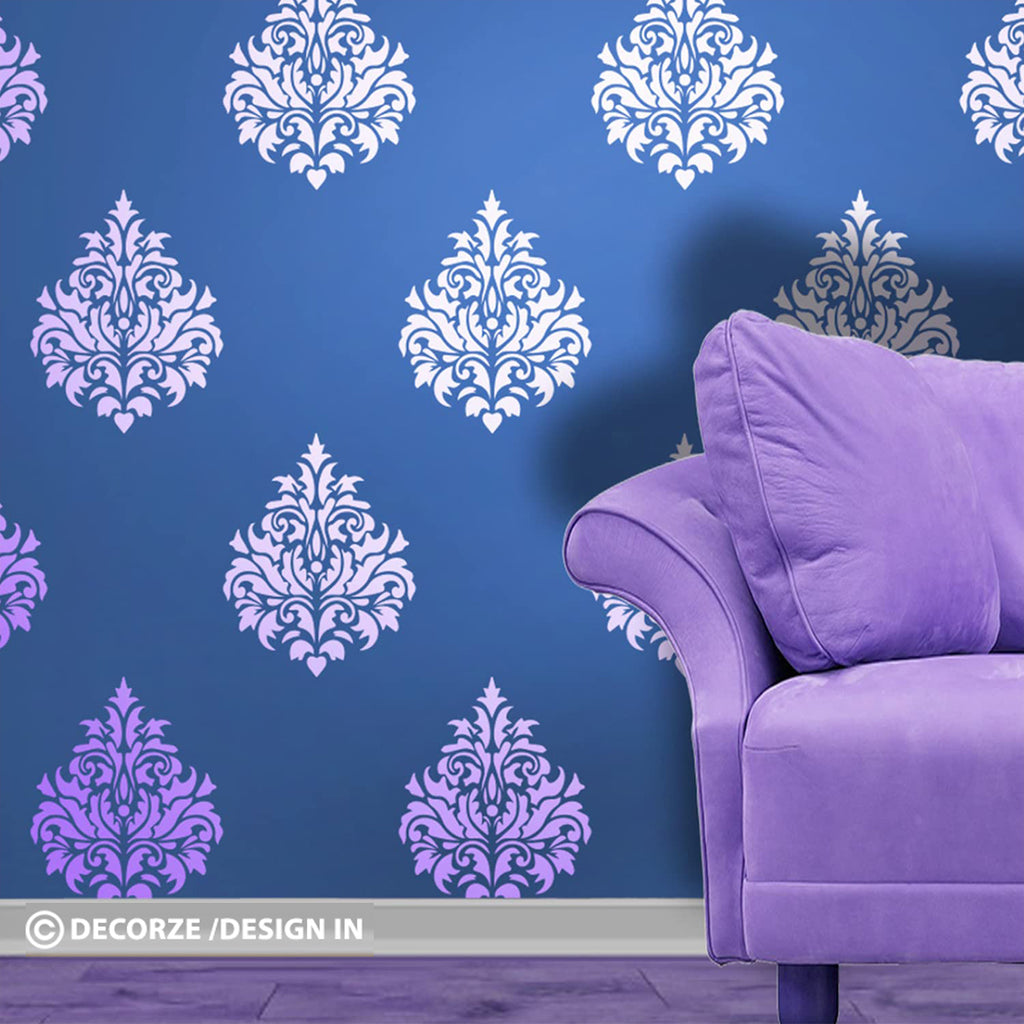 Paisley | Motif | Paisley Pattern | wall stencils | indian designs ...