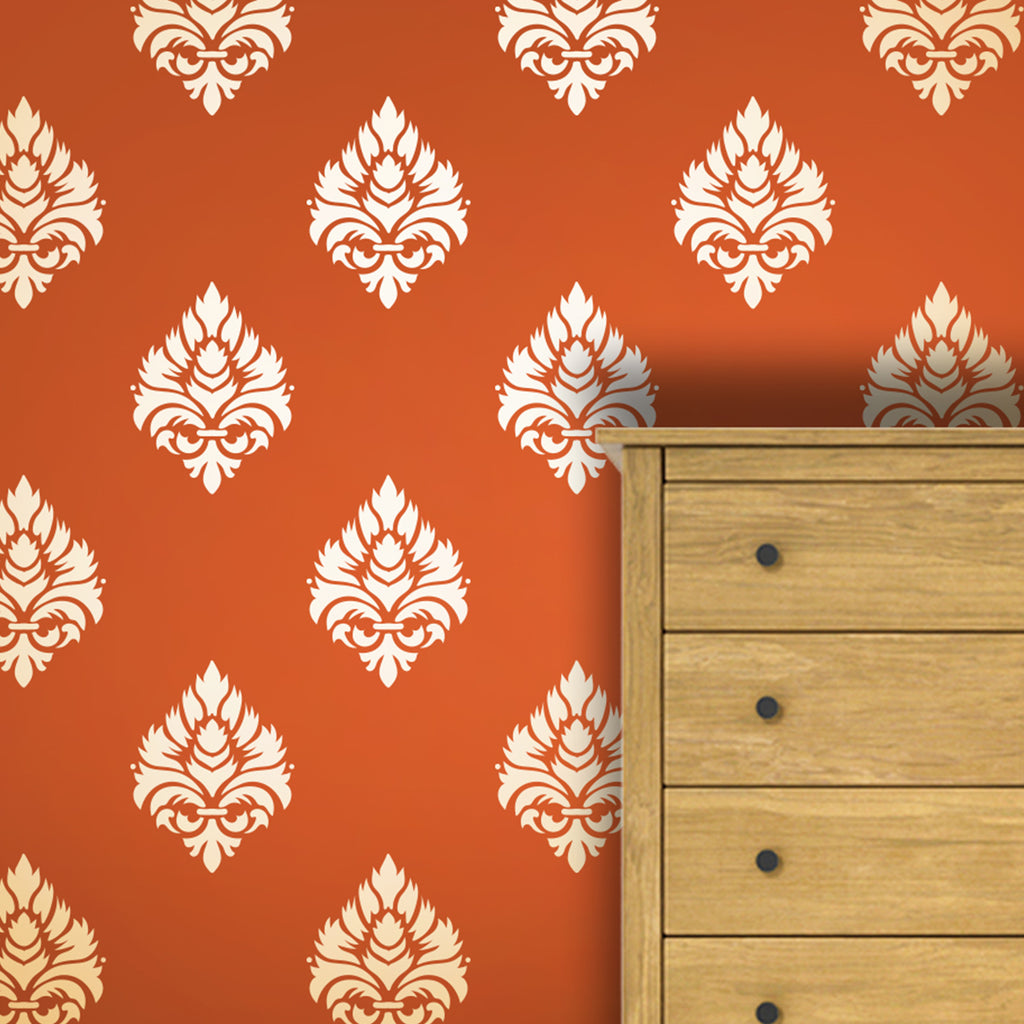 Paisley | Motif | Paisley Pattern | wall stencils | indian designs ...