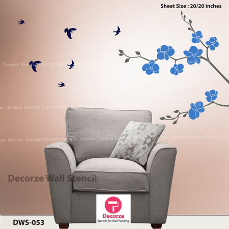 Hand Wall Painting Designs Mural Wallpaper Floral | Elegant Pattern Of