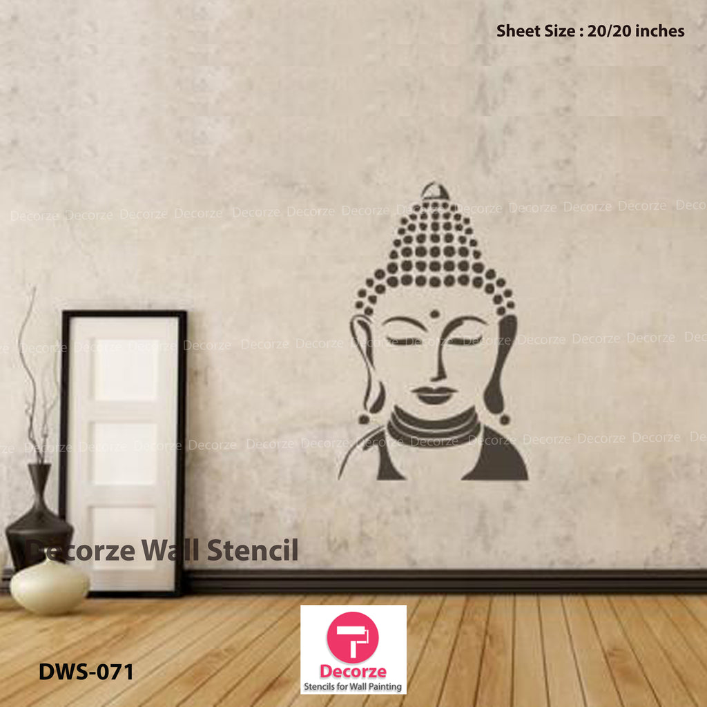 Meditating Lord Buddha Art Backlit Wooden Wall Hanging with LED Night