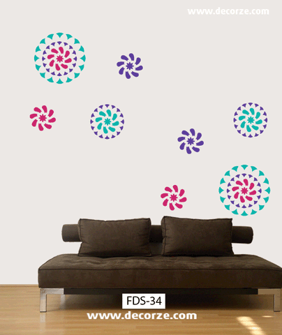 Wall decor stencils,FDS-34