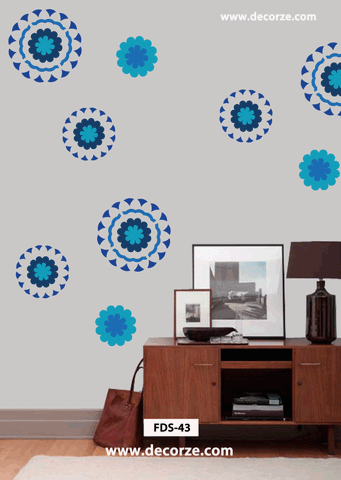 Flower pattern stencils,FDS-43