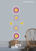 Beautiful flower decorative stencils,FDS-47 - Decorze