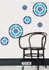 Modern wall design for wall stencils,FDS-68 - Decorze