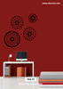 Flower stencils for kids room,FDS-74 - Decorze