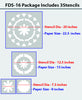 Decorative painting stencils,FDS-16 - Decorze