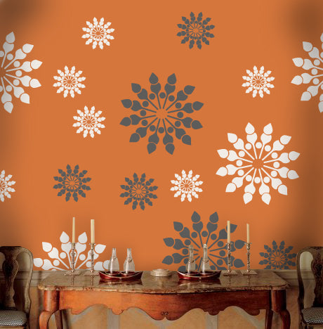 Flower decoration for wall painting  ideas, FS-14
