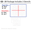 Geometric Stencil size image