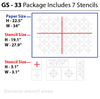 Geometric stencil size image