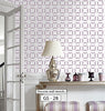 Geometric wall stencil for wall, GS-28
