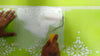 Flower Painting pattern ideas with stencils - DFWS-73
