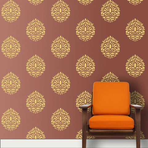 Indian Paisley/Motif Stencil, MWS-41