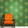 Traditional Motif Stencil for living room wall painting, Paisley/Motif Stencil, MWS-47
