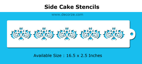 Icing birthday cakes decoration, CDS- 14