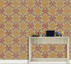 Indian Traditional Custom Damask Stencil, DS-41