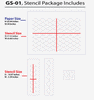 Stenciling walls, GS-01 - Decorze