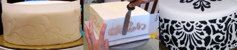 Customize Cake stencils