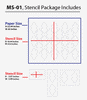 Long time staying design and ideas with Moroccan stencils, MS-01 - Decorze